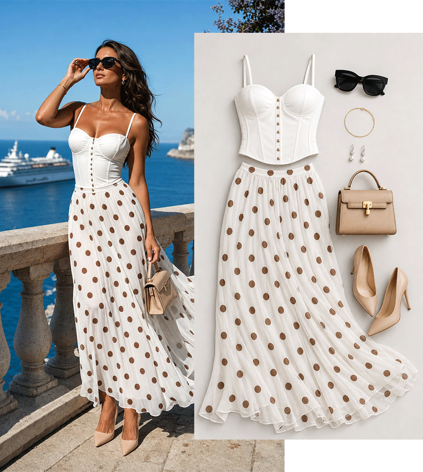 Summer Romance: 5 Outfits for Sun, Sea & City Strolls ☀️🌊